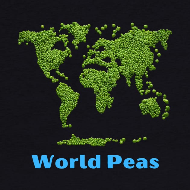 World Peas | Peas Pun by Allthingspunny